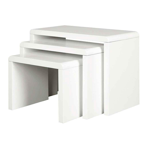 Dunelm Soho Nest Tables User manual