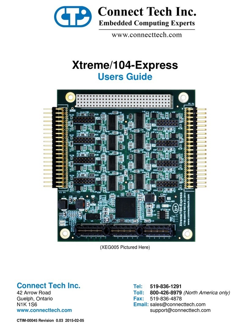 Connect Tech Xtreme/104-Express user guide