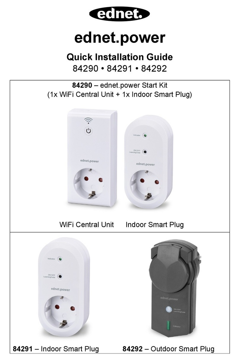 ednet.power 84290 Quick installation guide
