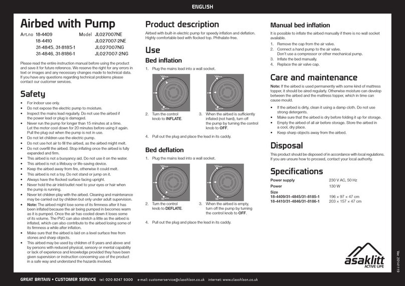 Asaklitt JL027007NE quick start guide Asaklitt JL027007NE quick start guide