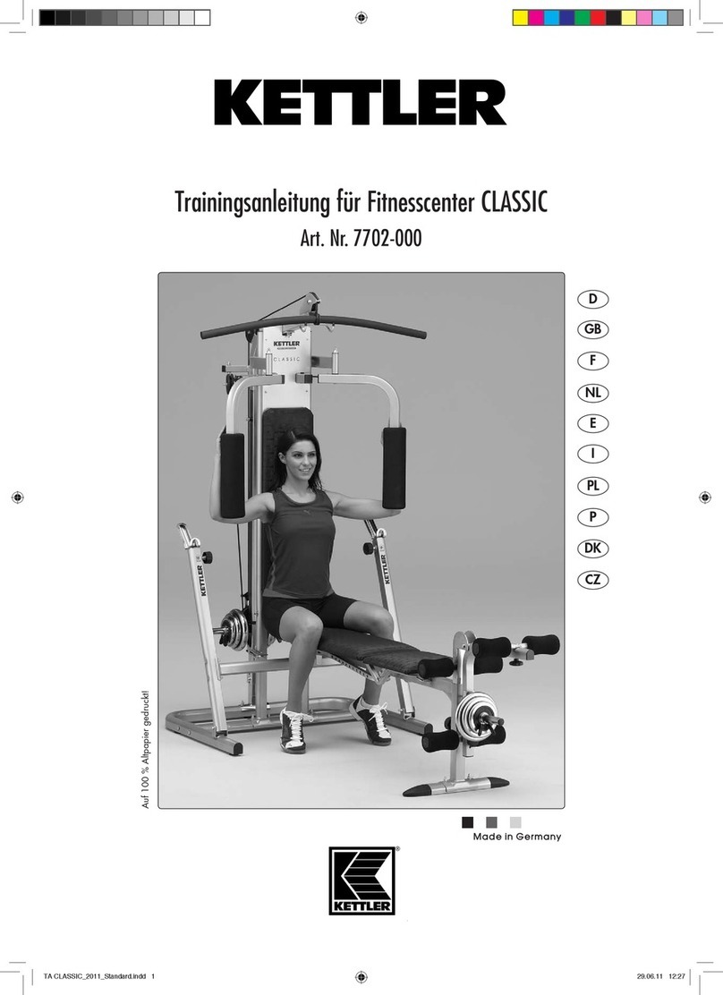 Kettler CLASSIC 7702-000 manual