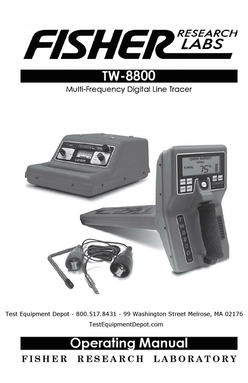Fisher TW-8800 operating manual