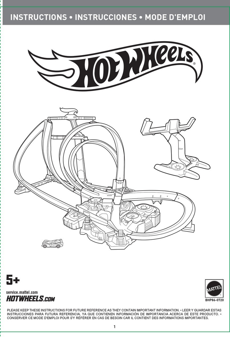 Mattel Hot Wheels BHP86 User manual