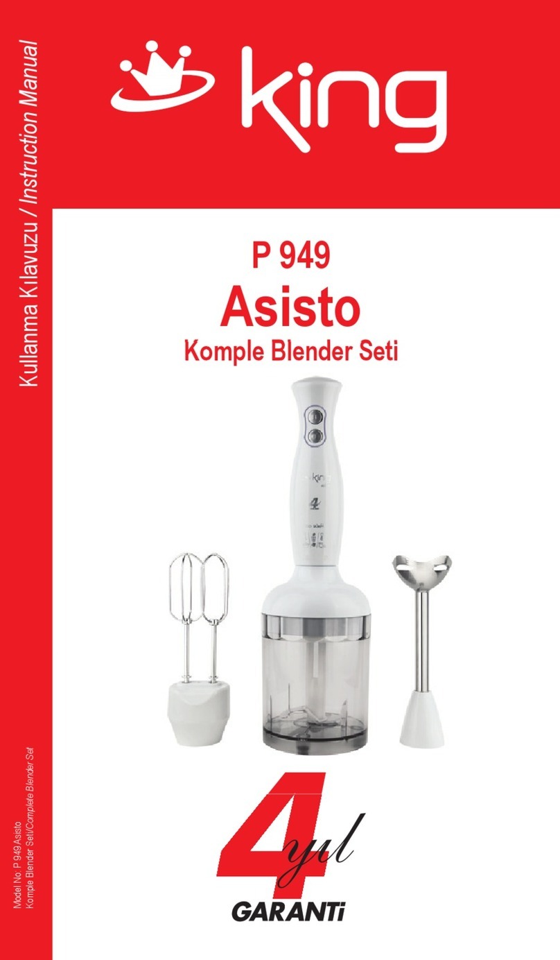 KING Asisto P 949 instruction manual