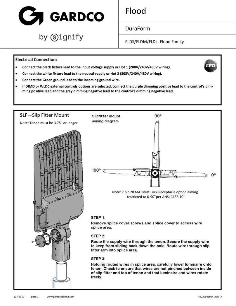 SIGNIFY GARDCO DuraForm FLDS manual