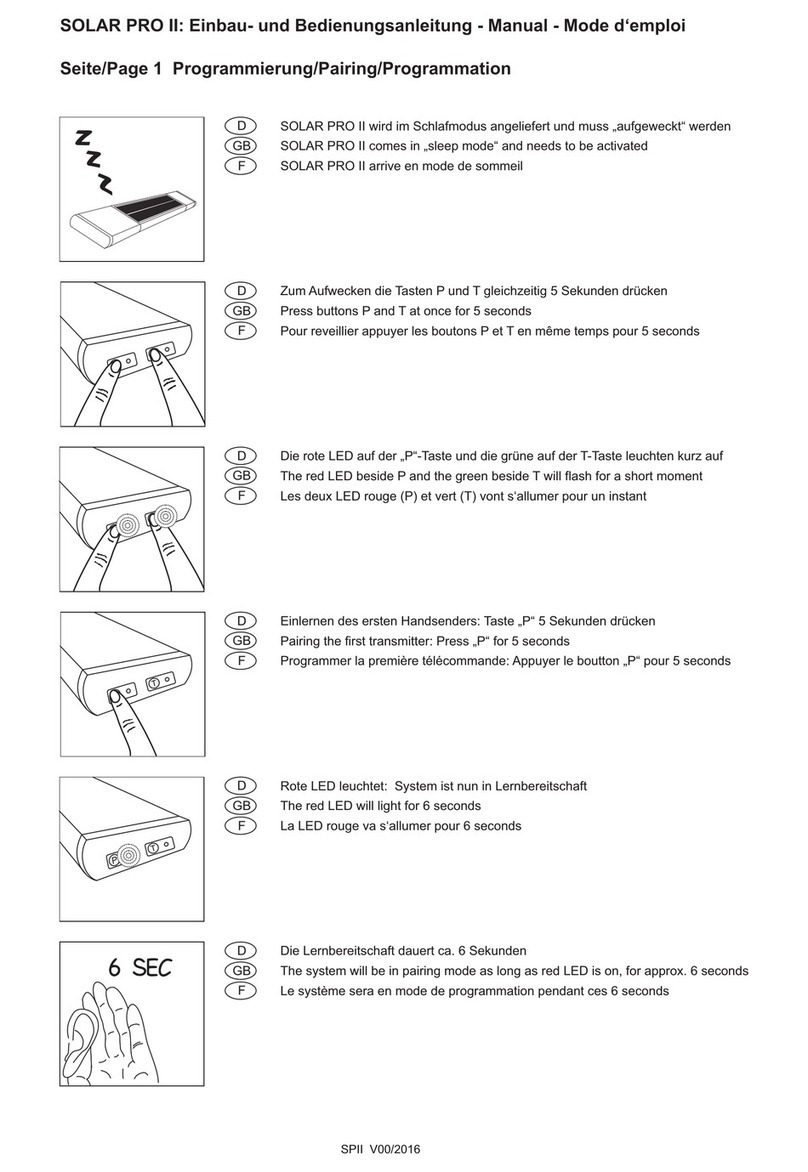 Ozroll SOLAR PRO II User manual