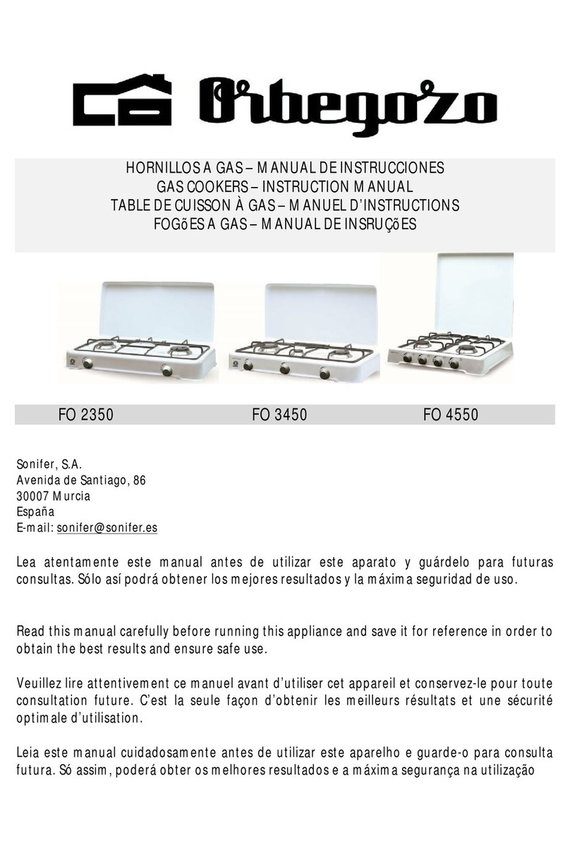 Orbegozo FO 2350 instruction manual