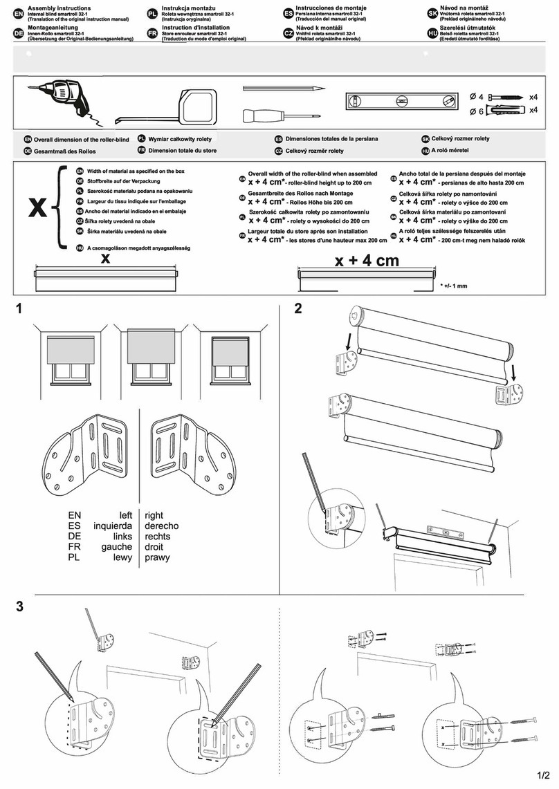 SMARTROLL 32-1 Assembly instructions