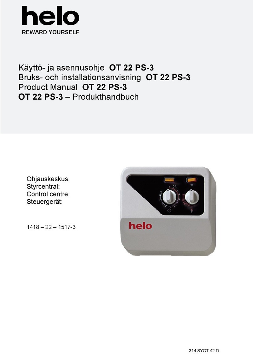 Helo OT 22 PS-3 product manual