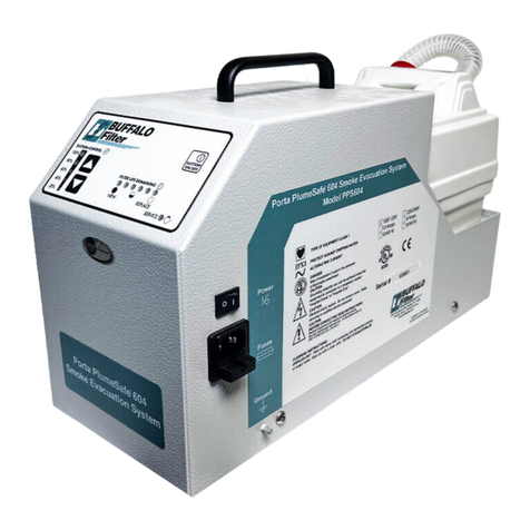 Buffalo filter Porta PlumeSafe 604 Operator's manual Buffalo filter Porta PlumeSafe 604 Operator's manual