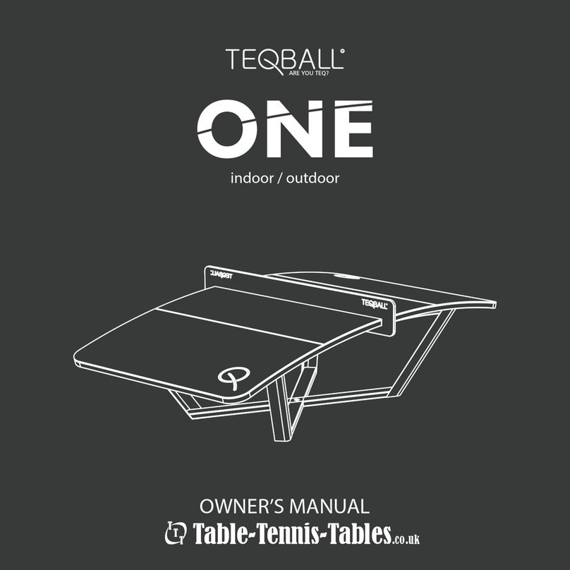 Teqball One owner's manual