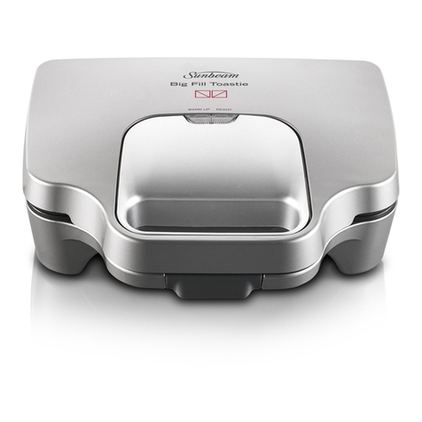 Sunbeam Big Fill Toastie GR6250 user guide