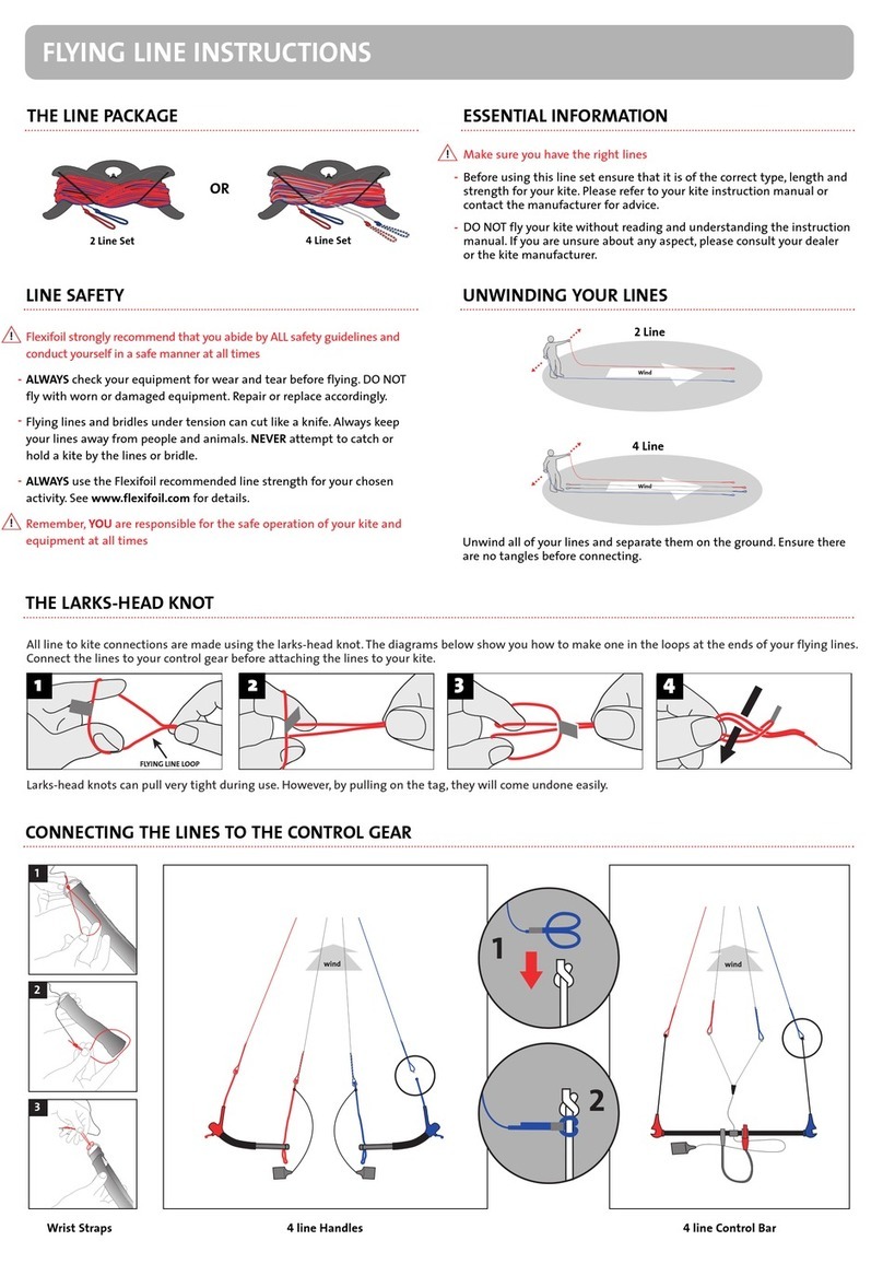 Flexifoil FLYING LINE instructions