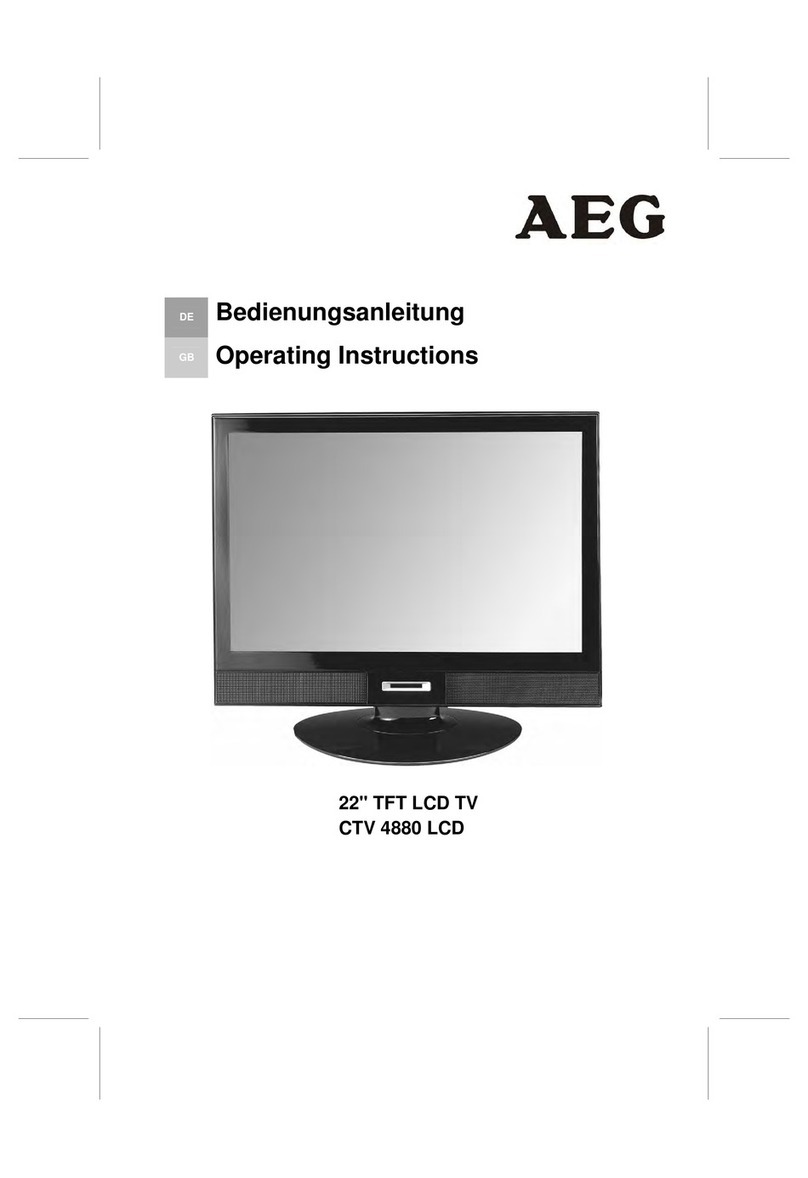 AEG CTV 4880 LCD User manual AEG CTV 4880 LCD User manual