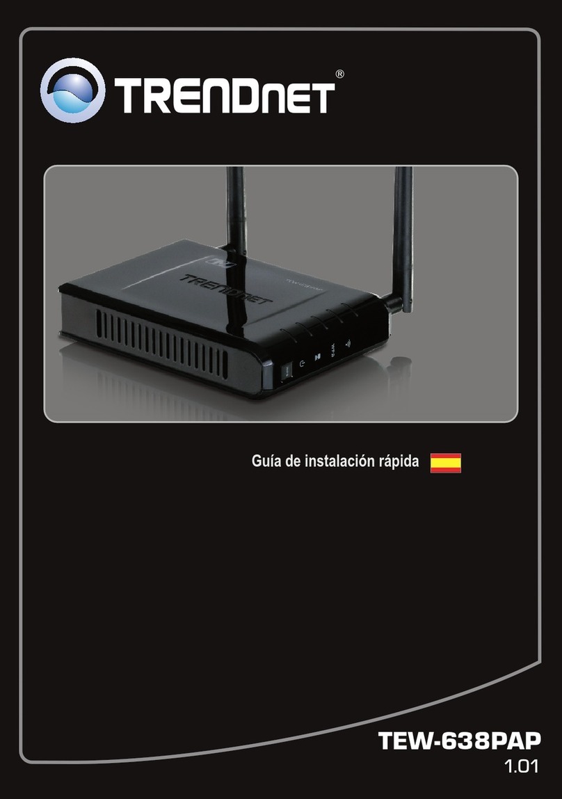 TRENDnet TEW-638PAP Operating instructions TRENDnet TEW-638PAP Operating instructions