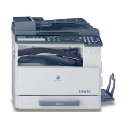 Konica Minolta Di1611 User manual