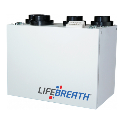 Lifebreath Pure Performance ERV Series installation guide