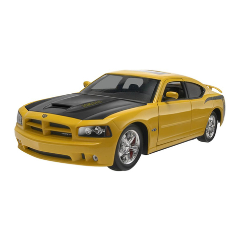 REVELL DODGE CHARGER SRT8 SUPER BEE CUSTOM manual