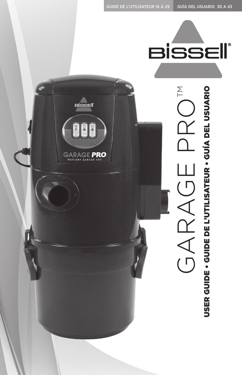 Bissell GARAGE PRO user guide