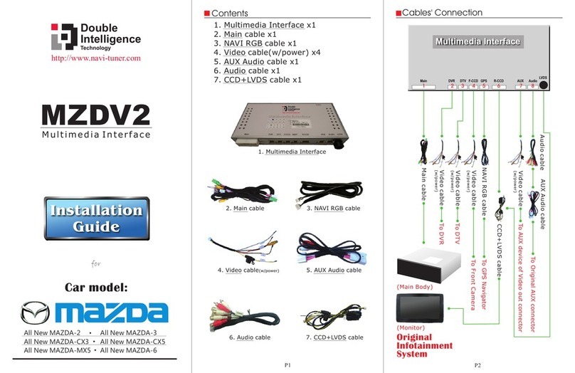 Double Intelligence Technology MZDV2 installation guide Double Intelligence Technology MZDV2 installation guide