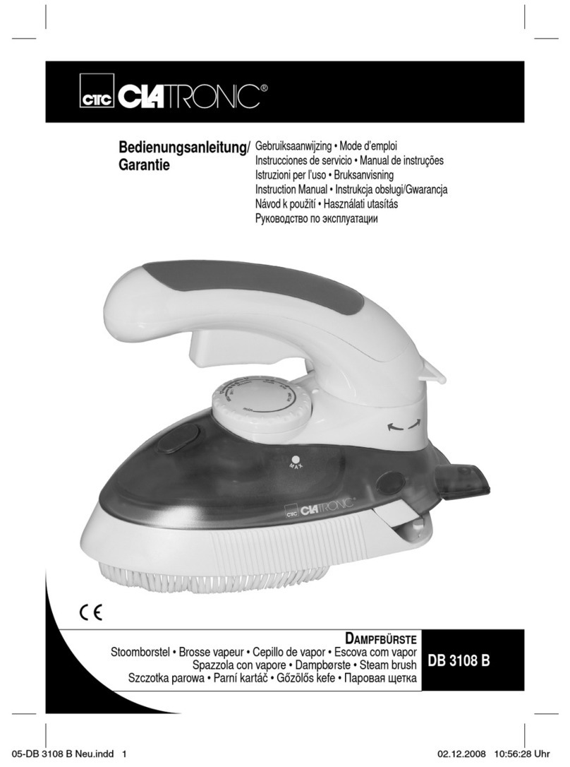Clatronic DB 3108 B User manual