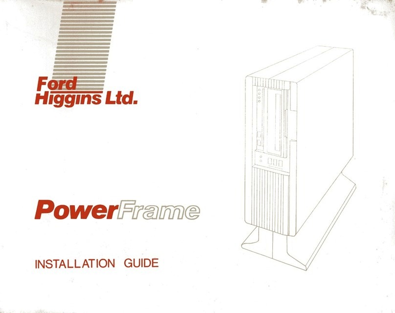 FORD HIGGINS POWERFRAME installation guide FORD HIGGINS POWERFRAME installation guide