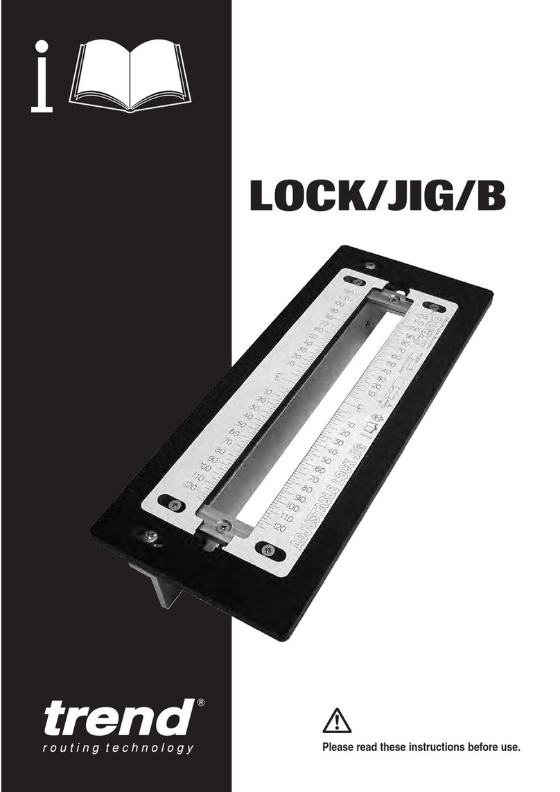 TREND LOCK/JIG/B User manual