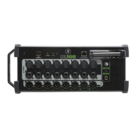 Mackie DL16S quick start guide