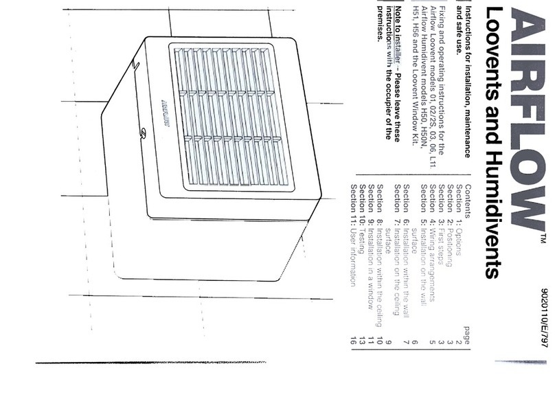 Airflow Loovent Series User guide