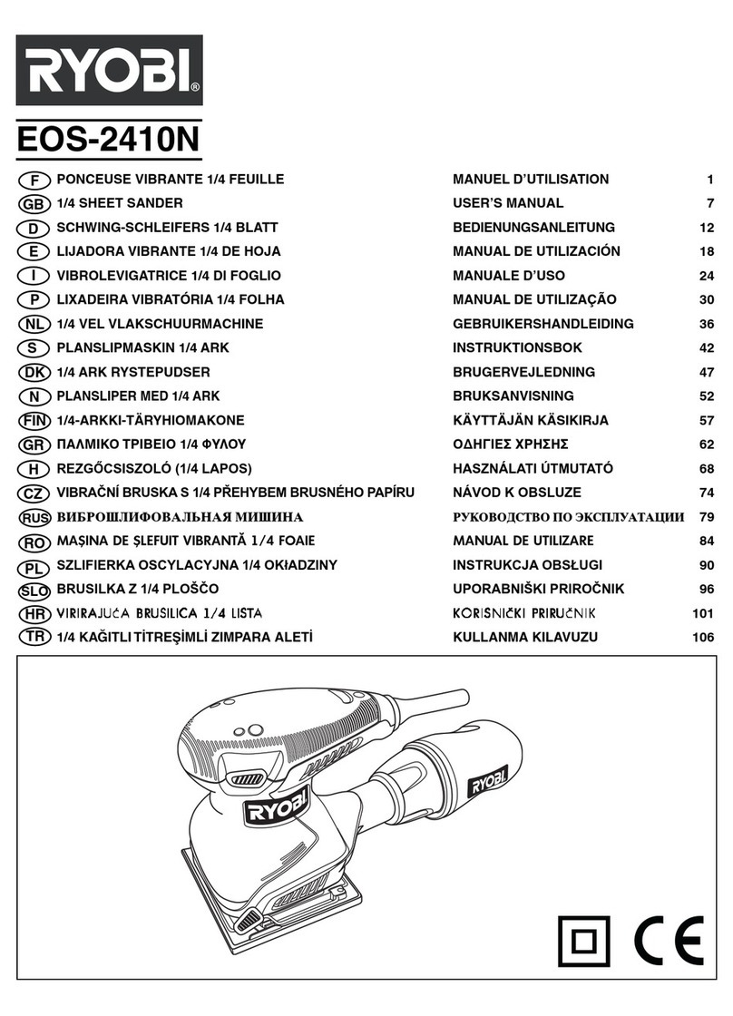 Ryobi EOS-2410N User manual