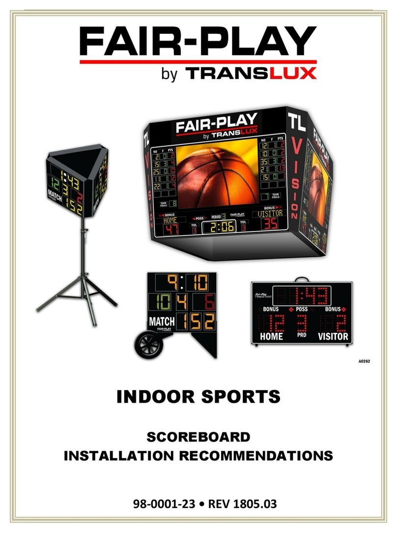 Translux Fair-Play HK-1700-4 Series Installation Recommendations