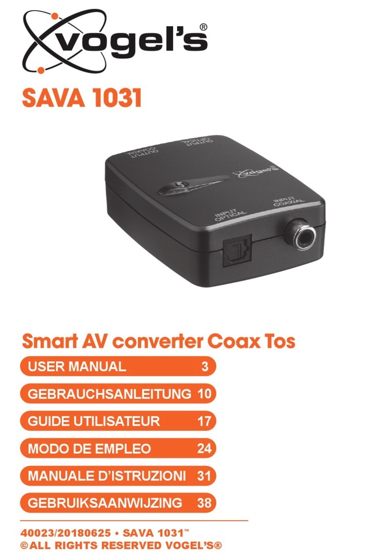 VOGELS SAVA 1031 user manual