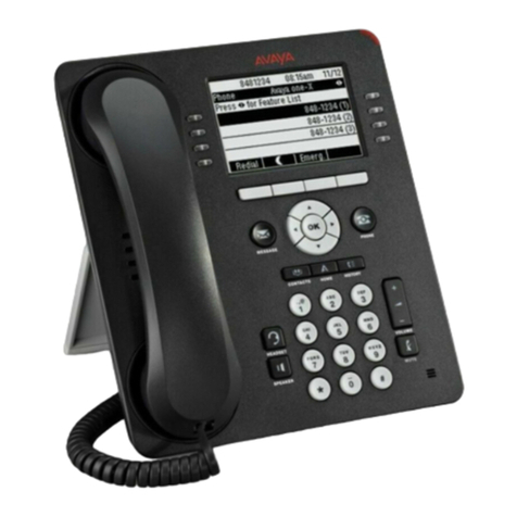 Avaya one-X 9600 Series Instruction Manual