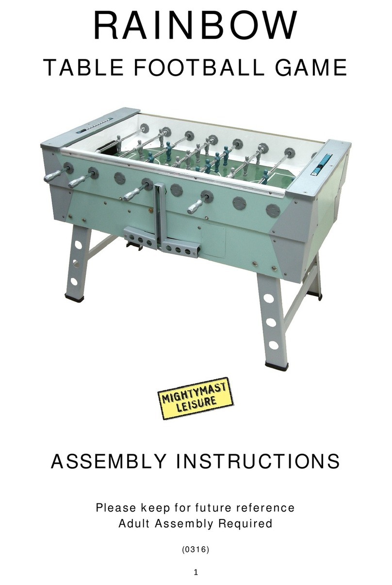 Mightymast Leisure RAINBOW Assembly instructions