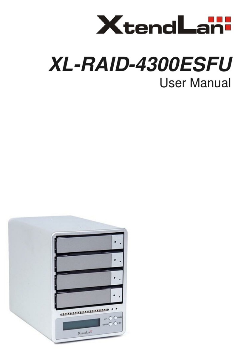 XtendLan XL-RAID-4300ESFU user manual