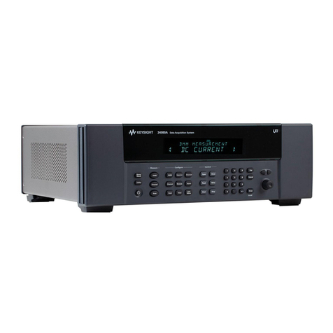 Keysight Technologies 34980A User manual