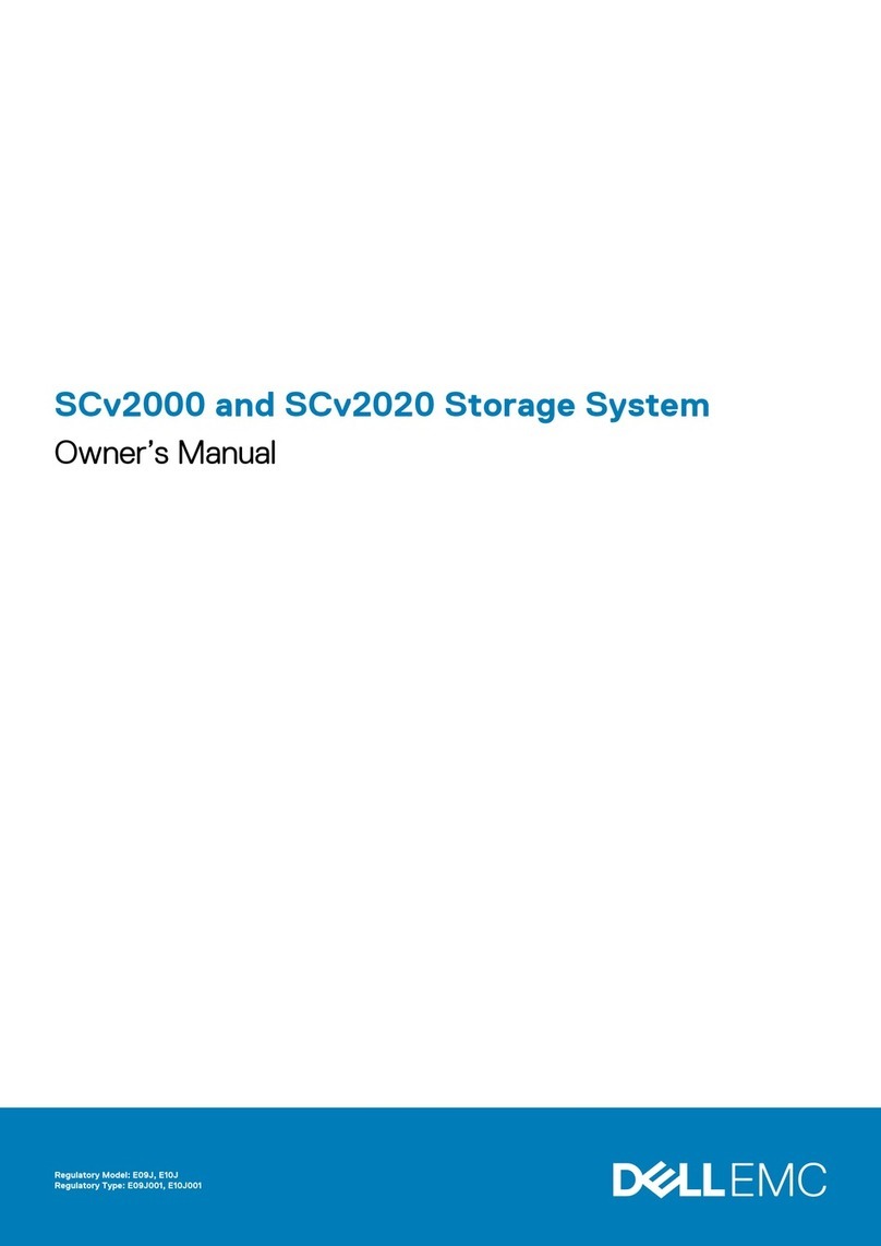 Dell EMC SCv2000 User manual