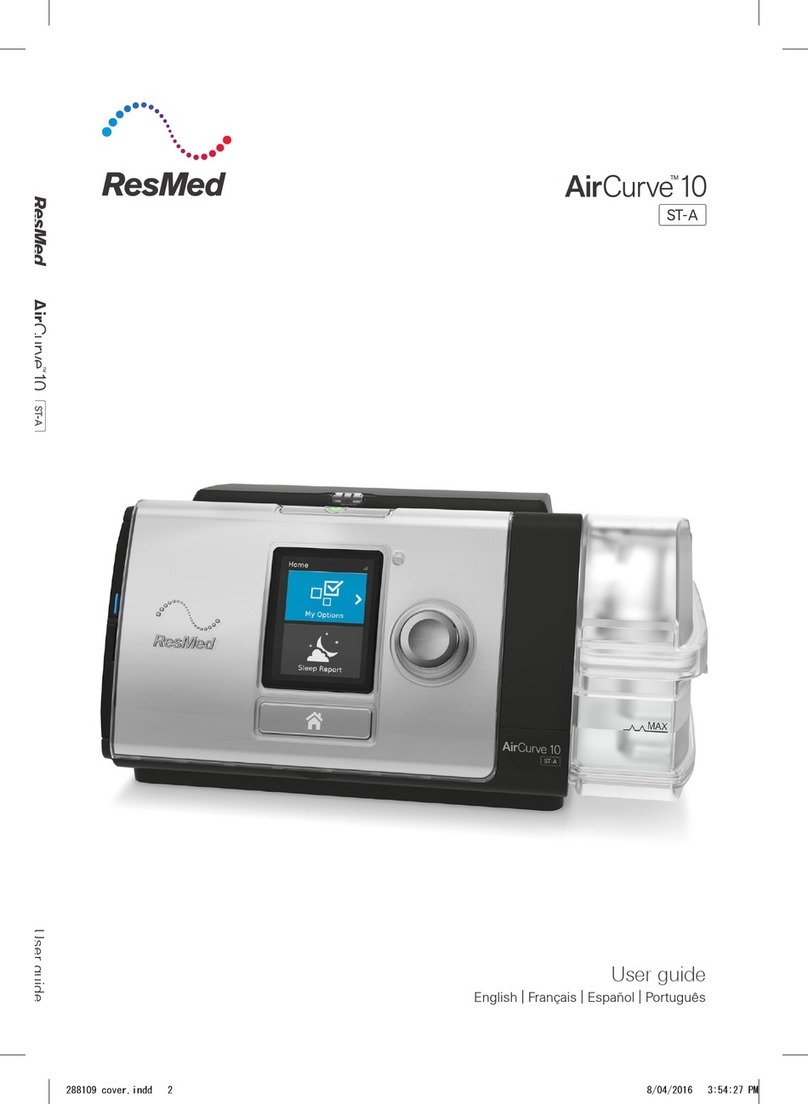 ResMed AirCurve 10 ST-A User manual ResMed AirCurve 10 ST-A User manual