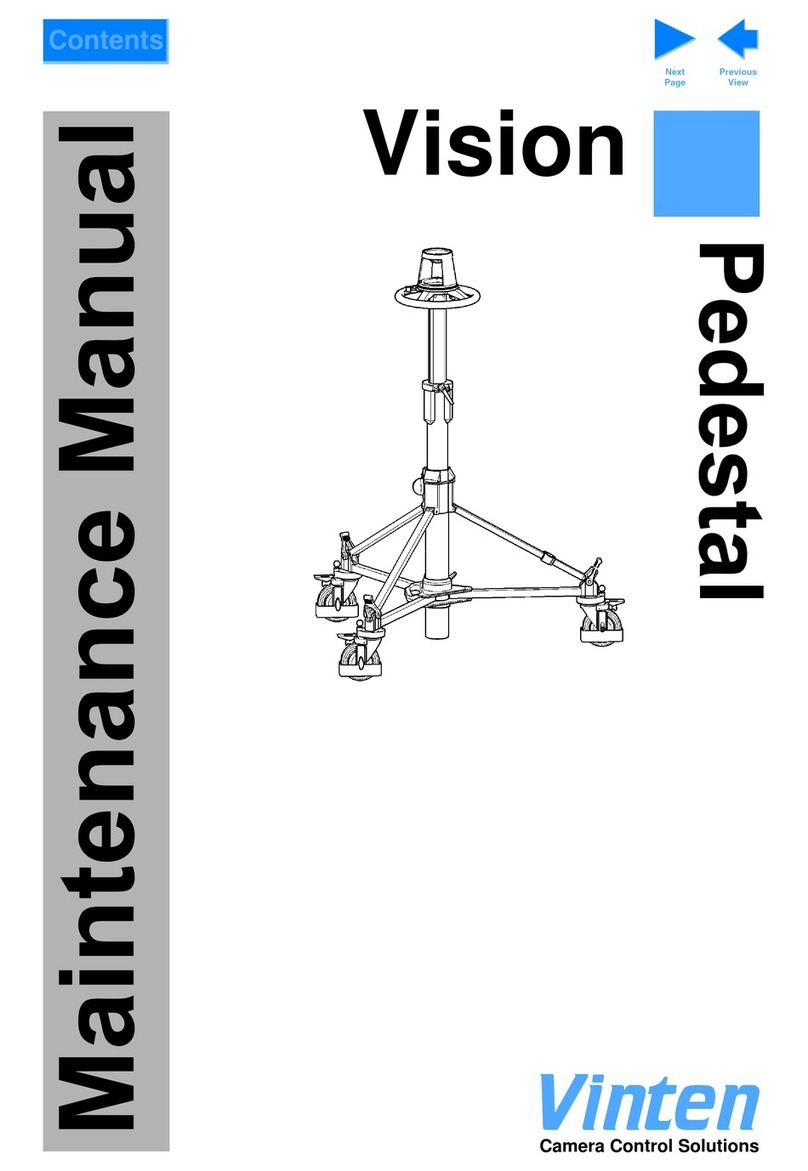 Vinten 3320 User manual
