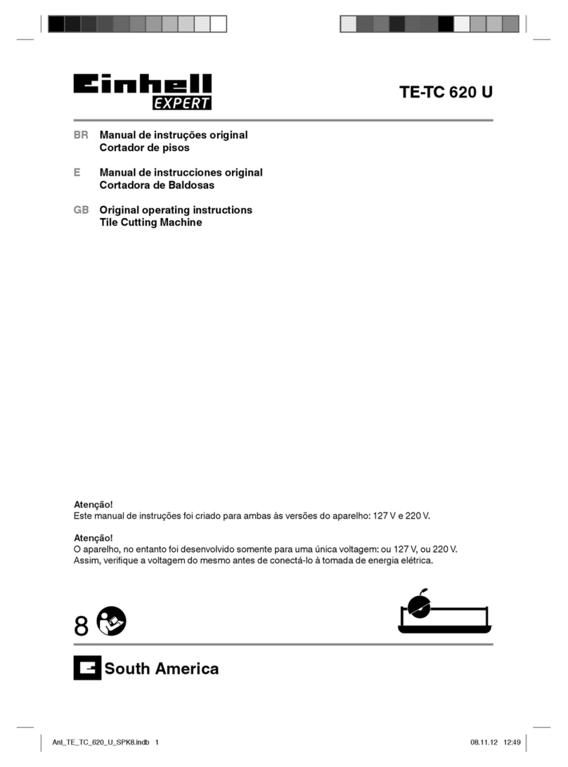 EINHELL Expert TE-TC 620 U Original operating instructions