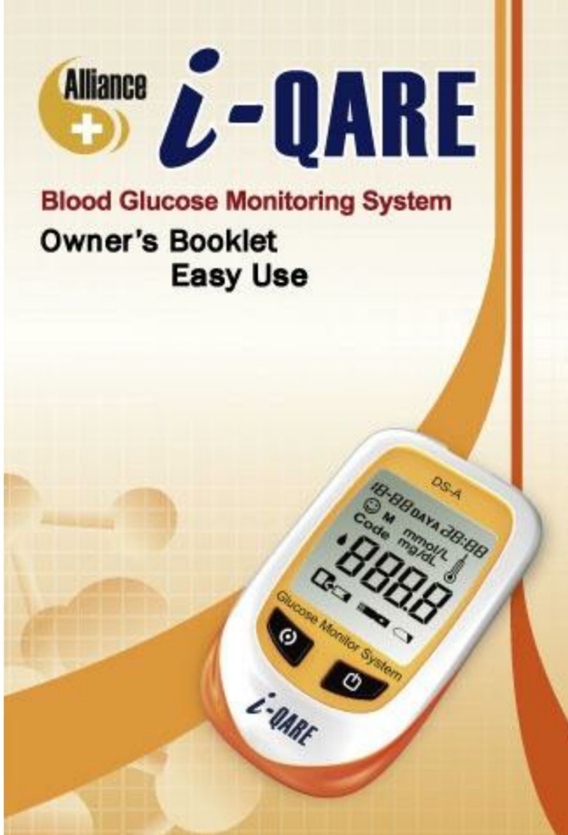 ALLIANCE i-QARE owner's booklet