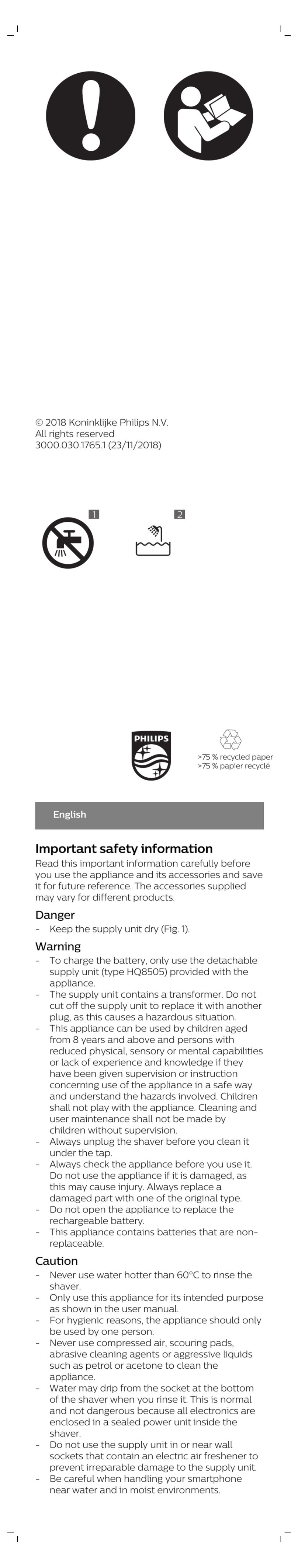 Philips S7940 User manual