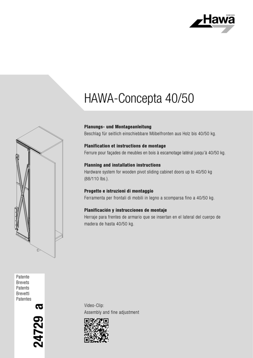 hawa Concepta 40 Technical manual