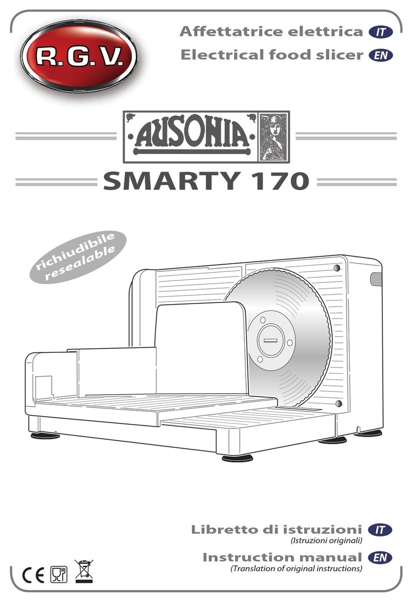 R.G.V. Ausonia Smarty 170 instruction manual