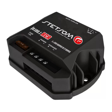 StetSom IR100.1 RCA User manual