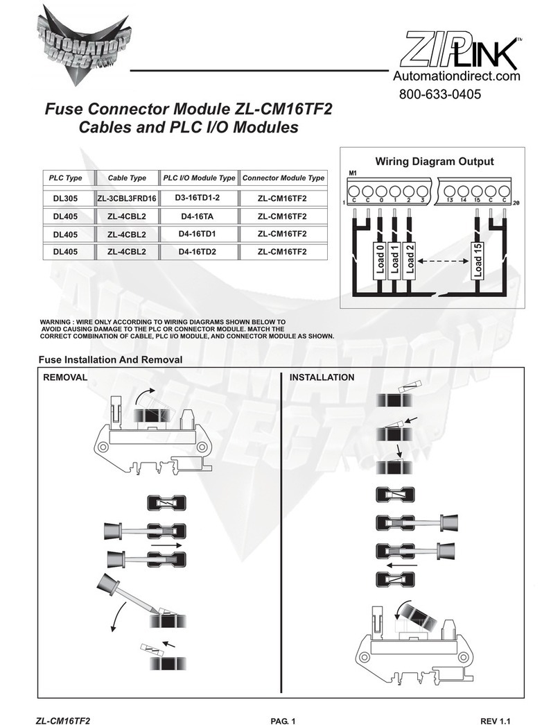 AutomationDirect DL405 User manual
