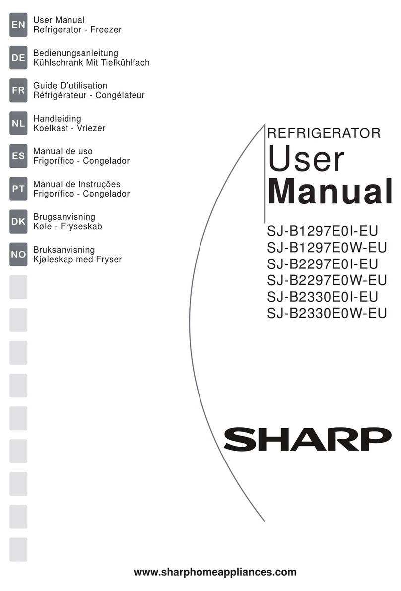 Sharp SJ-B1297E0W-EU user manual
