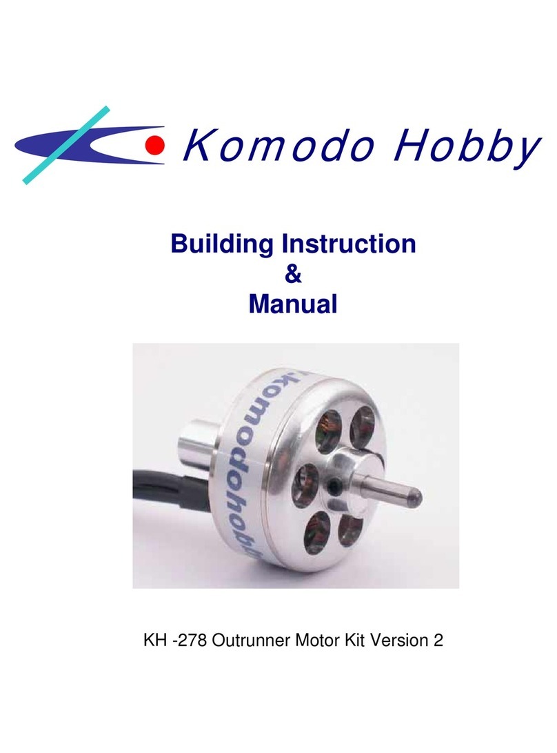 komodo KH-278 Building instruction manual