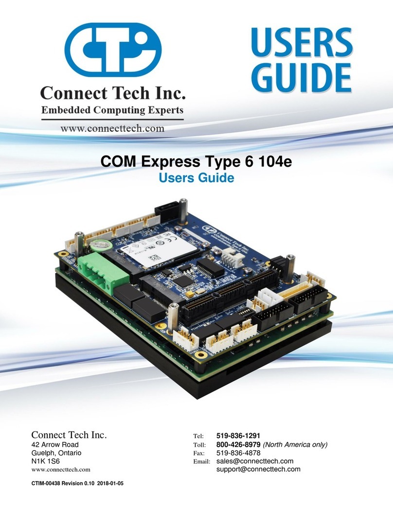CTJ COM Express Type 6 104e user guide