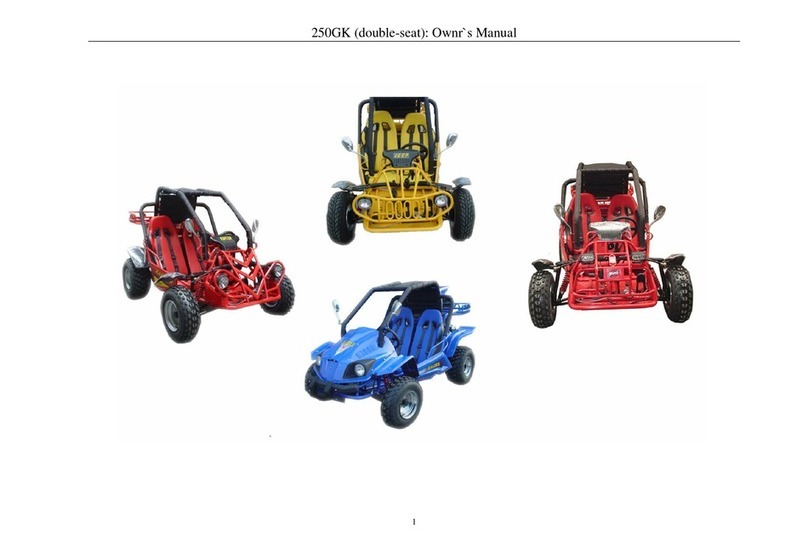 Kinroad 250GK owner's manual